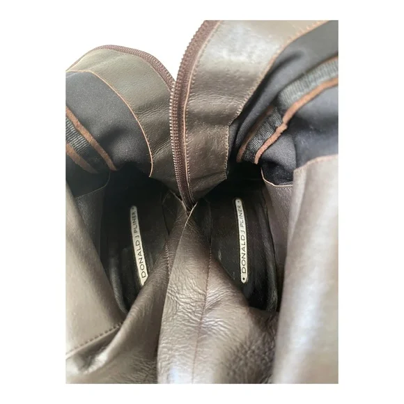 Donald J Pliner Suede Brown boots Women's Size 5 M - Picture 10 of 10